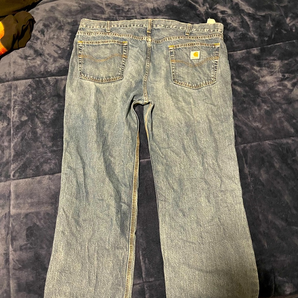 Carhartt Blue Jeans. 42-32